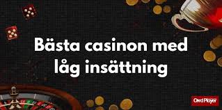 Casino Låg Insättning Spela Smarare och Säkrare Casino Låg Insättning Spela Smarare och Säkrare