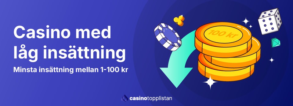 Casino med Minsta Insättning Allt du Behöver Veta